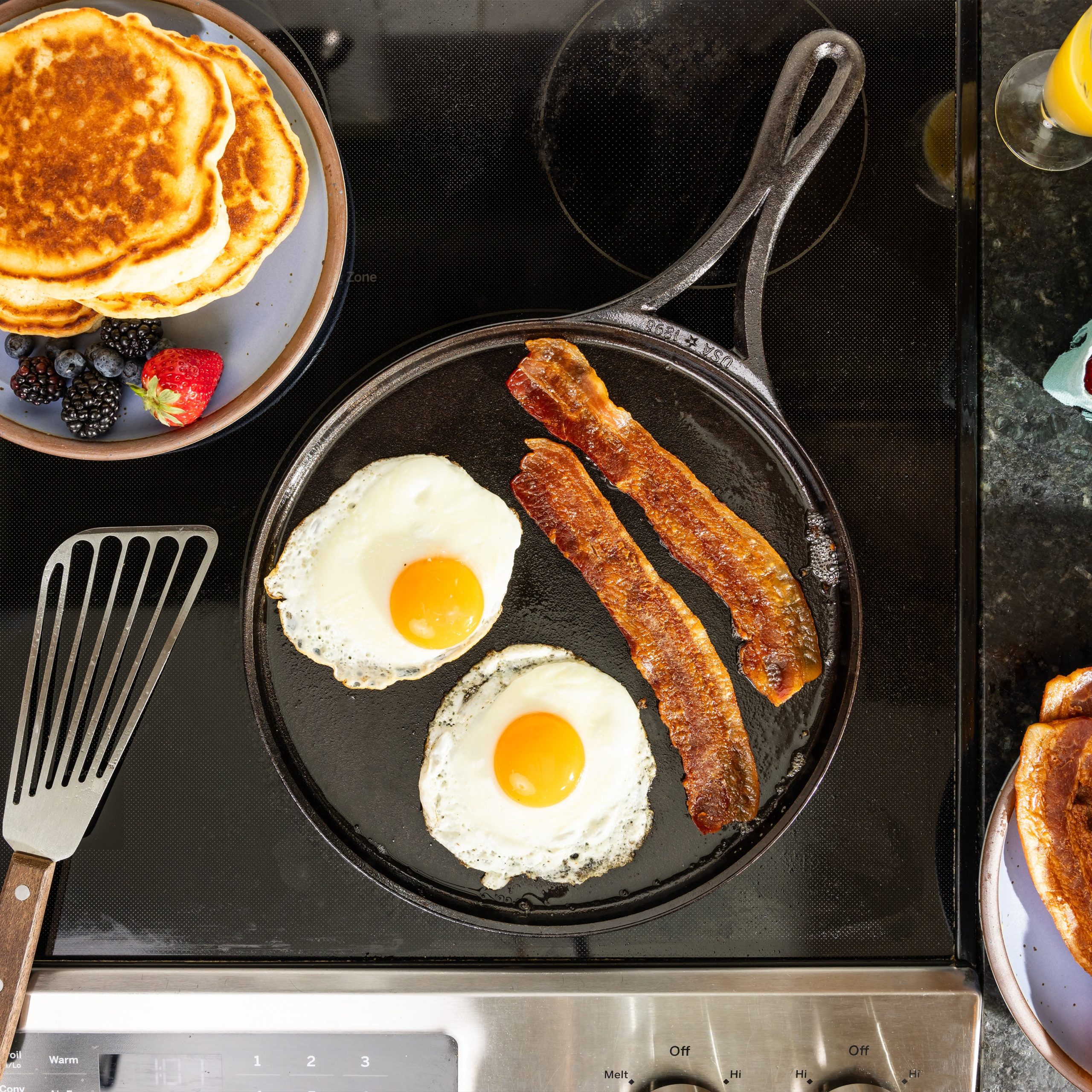 Blacklock 11 Inch Lightweight Cast Iron Griddle - Image 6