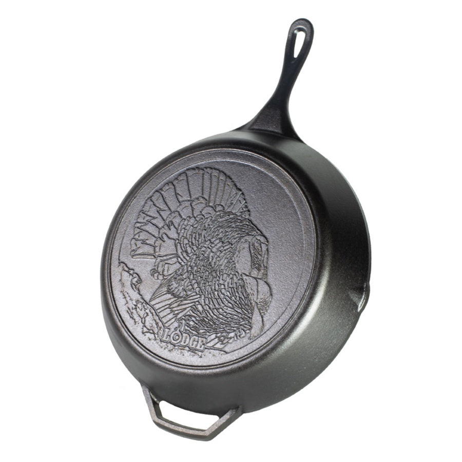 Wildlife Series™ 13.25 Inch Cast Iron Turkey Skillet - Image 2