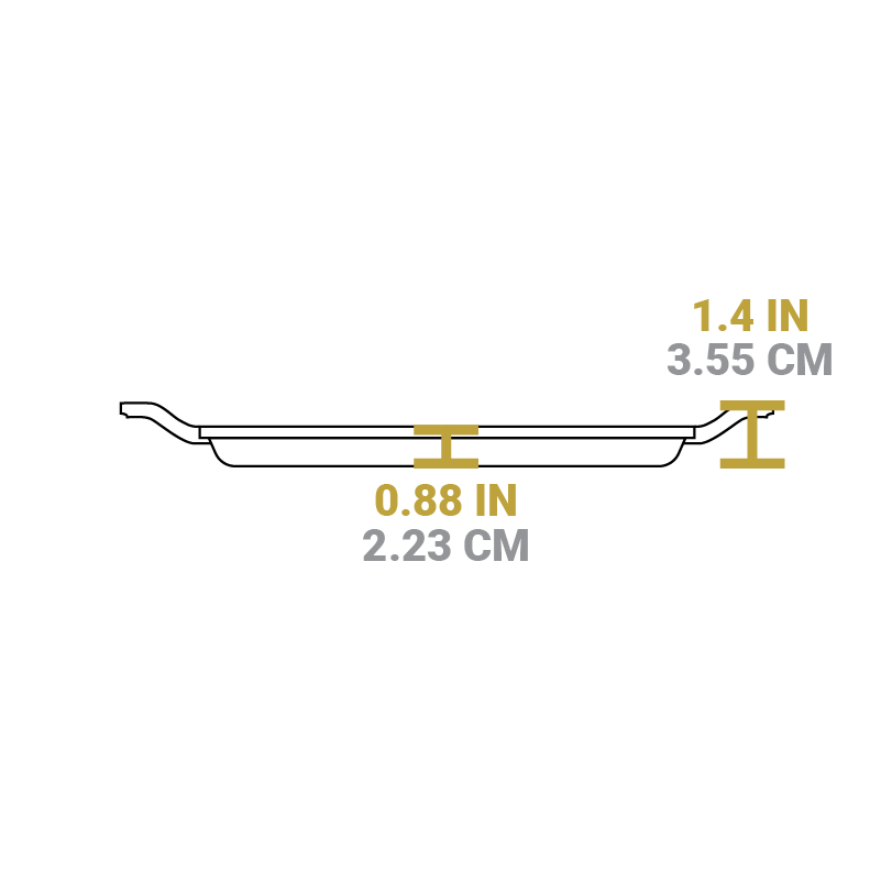 Chef Collection 11 Inch Cast Iron Square Griddle - Image 6